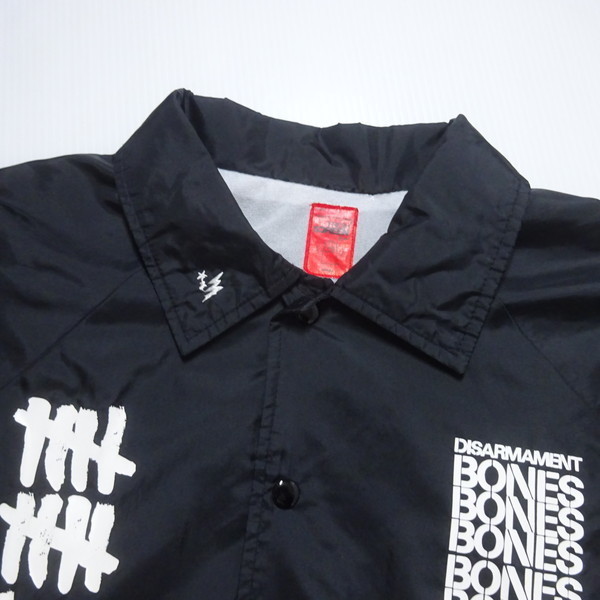 美品】WTAPS ダブルタップス コーチジャケット M ブラック 黒 BONES