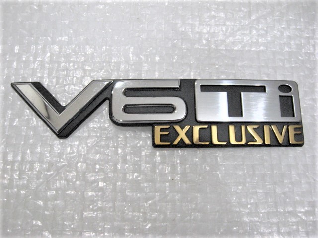 ★希少 V6 Ti エクスクルーシブ ホンダ レジェンド セダン HONDA V6 Ti EXCLUSIVE ロゴ エンブレム 新品 1点 旧車 の画像2