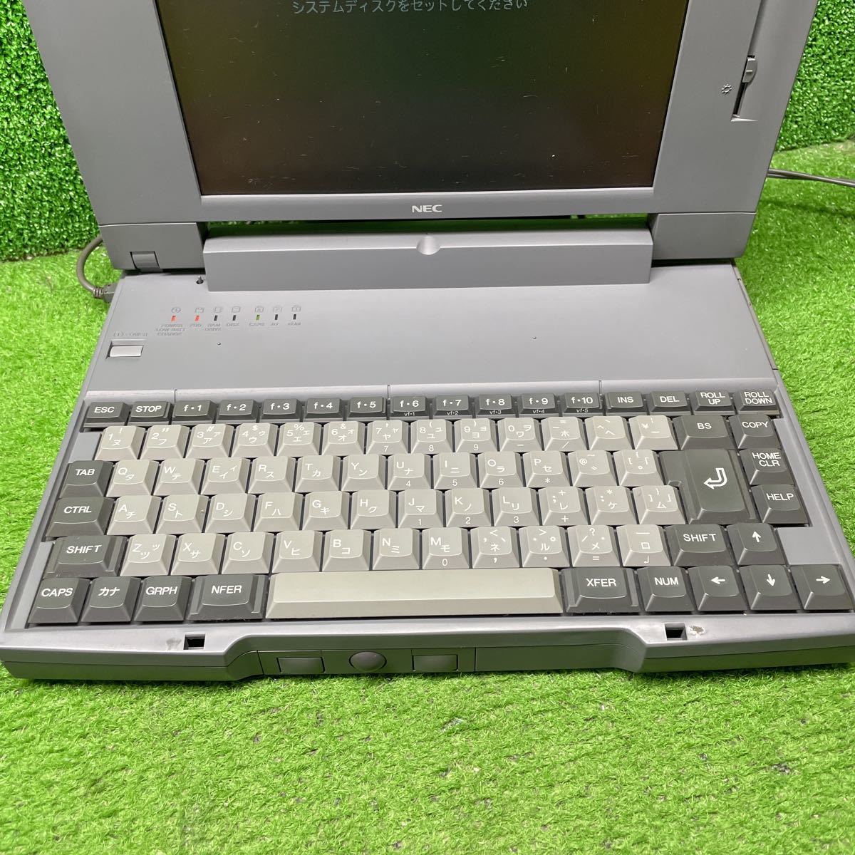 PCN98-30 激安 PC98 ノートブック NEC PC-9821Nd2 通電、起動OK ジャンク_画像3