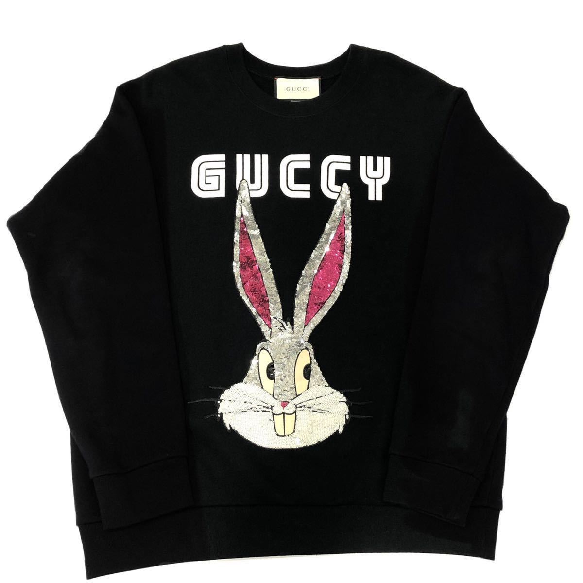 美品】GUCCI グッチ バックスバニー スウェット-