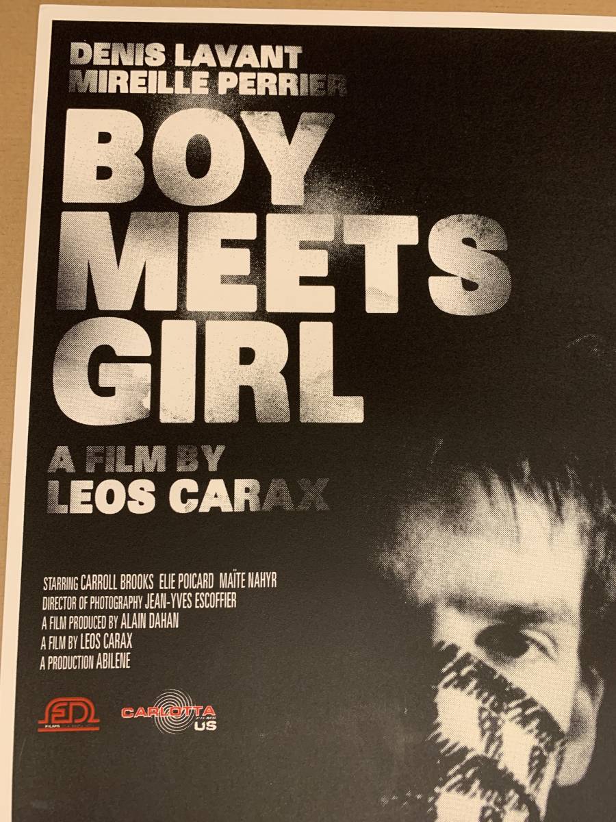 ★感謝祭★ボーイ・ミーツ・ガール★US版限定バージョン★ドニ・ラヴァン★レオス・カラックス★Boy Meets Girl★Leos Carax★貴重★_画像3