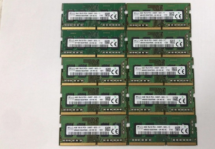 【期間限定！最安値挑戦】 メモリ SODIMM PC4-2400T 4GB hynix 初期保障★SK HMA851S6AFR6N 10枚★送料無料 PC4-19200 DDR4 DDR4-19200 その他