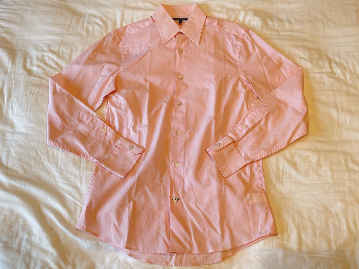 ◆正規品 バナナリパブリック 薄手のボタンシャツ 男性用S ピンク◆_画像1