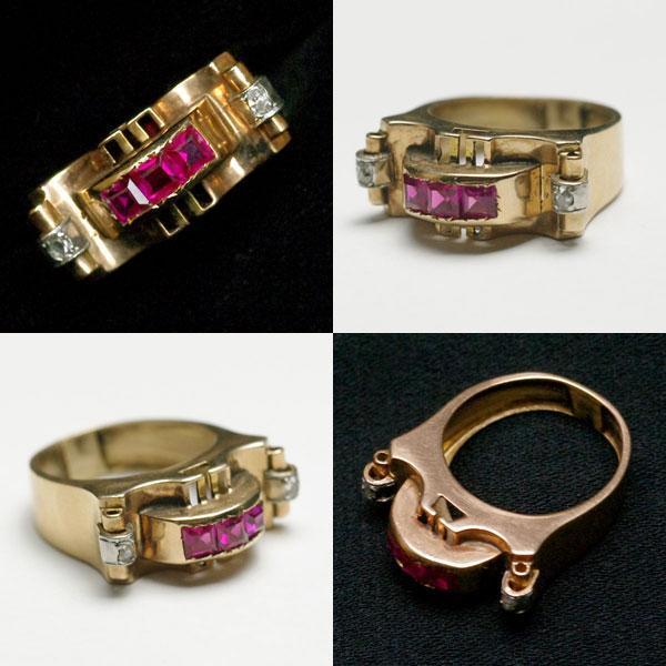 40\'s cocktail ring 