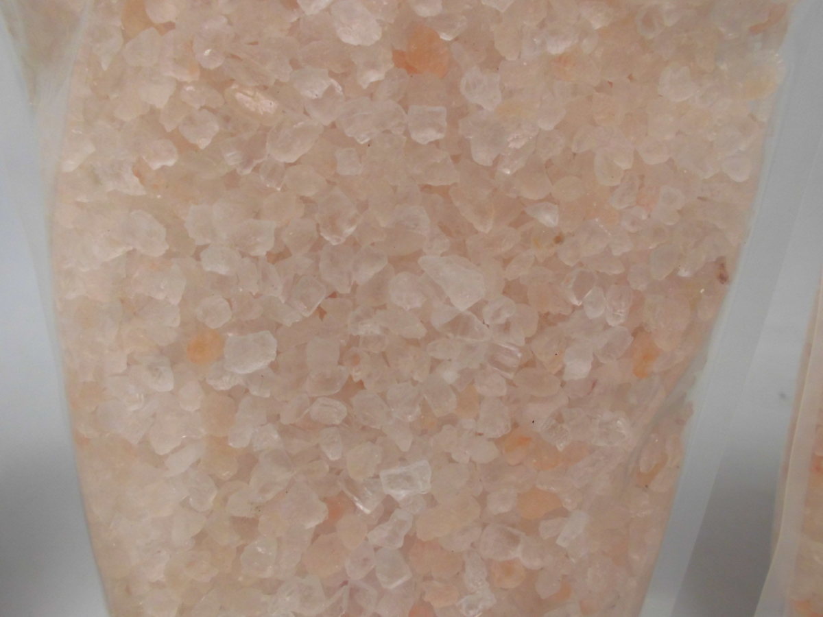 [1kg×4 sack set ] bathing for rock salt i Ran /peru car rock salt light pink 