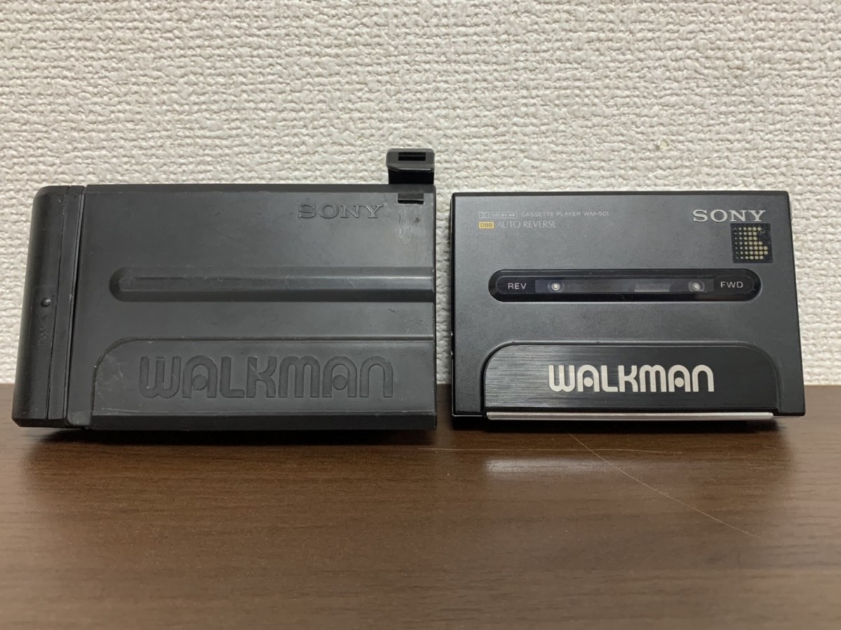 美品 SONY ソニーWM-501 WALKMAN ポータブルカセットプレーヤー