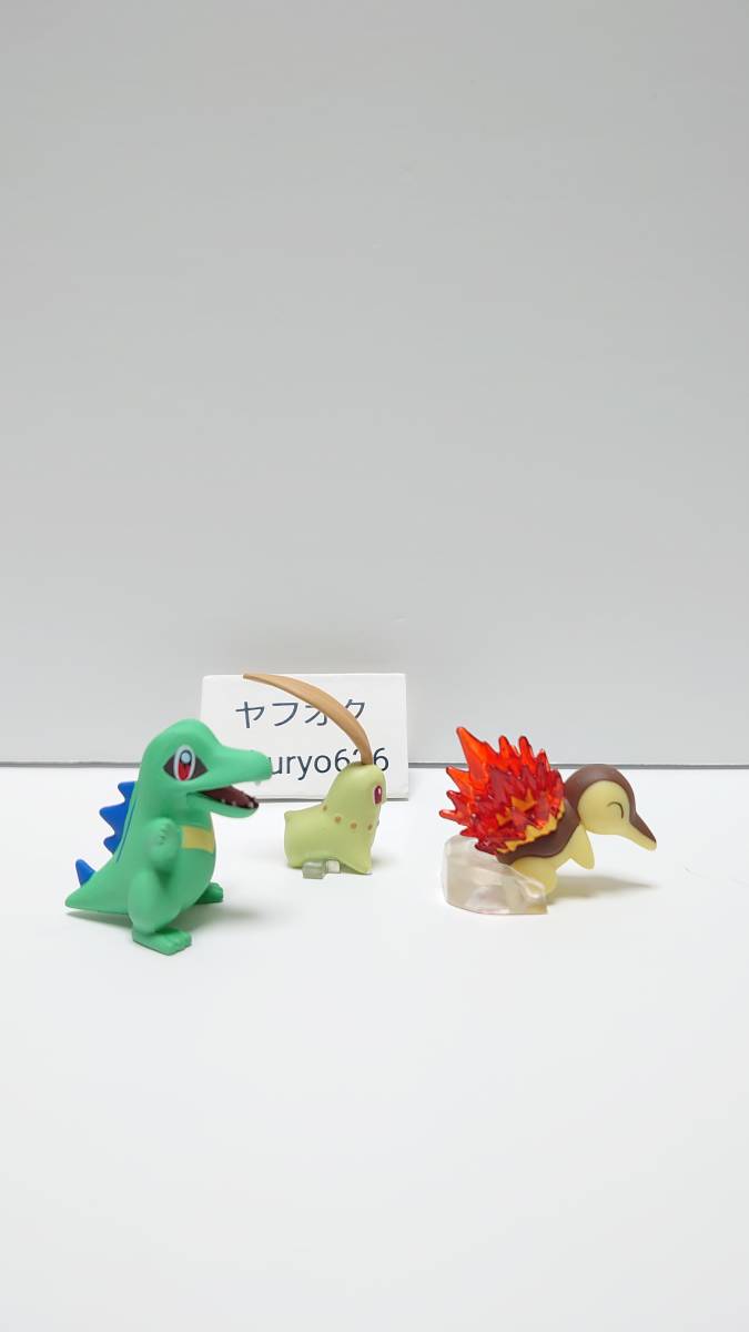 ポケモン スケールワールド ワニノコ チコリータ ヒノアラシ ポケモン スケールワールド ワニノコ チコリータ ヒノアラシ