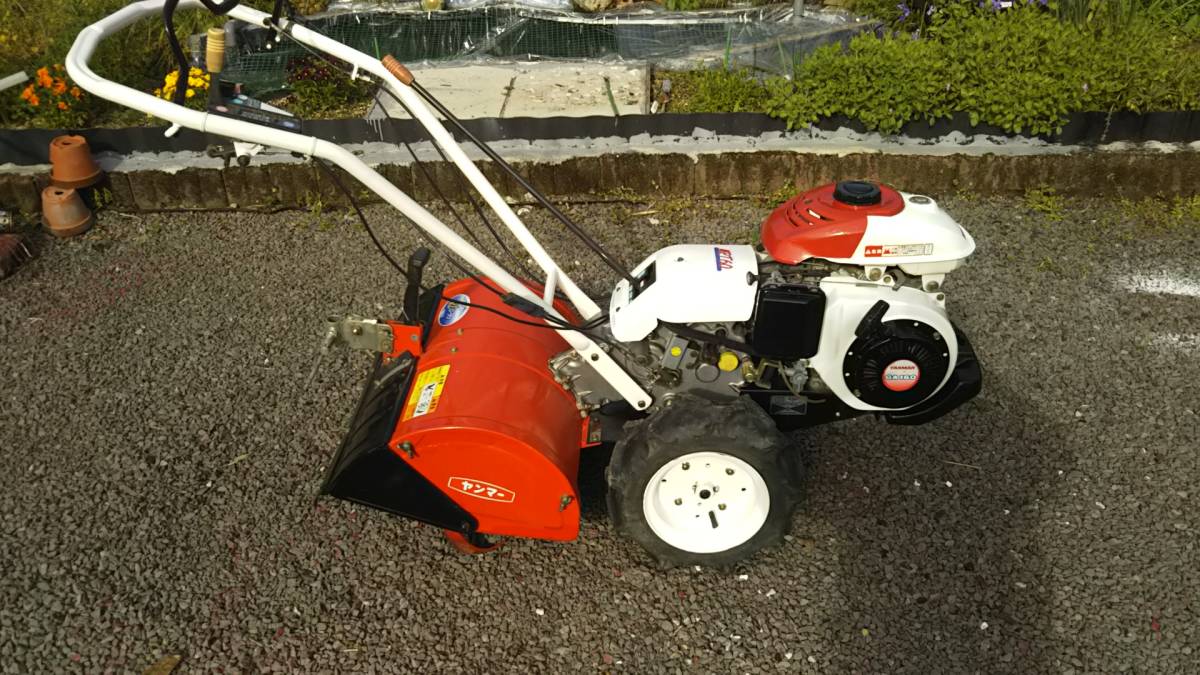 YANMAR 耕運機ポチ MTR-60 一軸正逆転ロータリー機構 家庭菜園 YANMAR 耕運機ポチ MTR-60 一軸正逆転ロータリー機構 家庭菜園