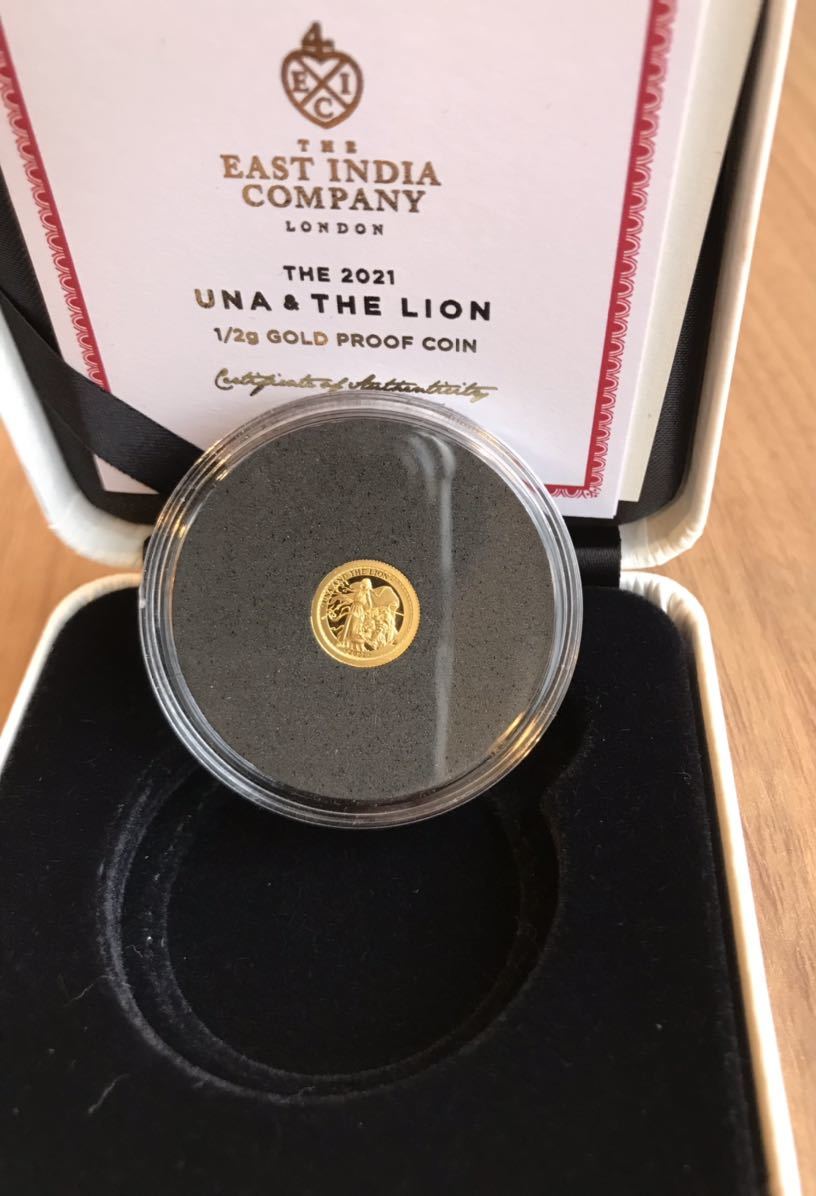 2021 ウナとライオン セントヘレナ £2 金貨 ゴールド プルーフ 2021 ウナとライオン セントヘレナ £2 金貨 ゴールド プルーフ
