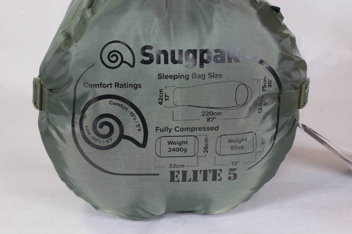当社の 新品 スナグパック ソフティーエリート５ シュラフ 寝袋 - 寝袋、シュラフ