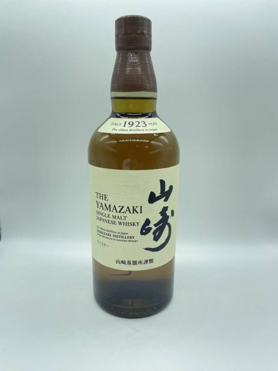 未開栓 THE YAMAZAKI SINGLE MALT WHISKY 山崎 シングルモルト ...