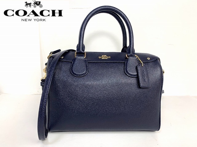 良品★送料無料★ コーチ COACH ラグジュアリー レザー ベネット サッチェル 2Way ショルダーバッグ ハンドバッグ_画像1