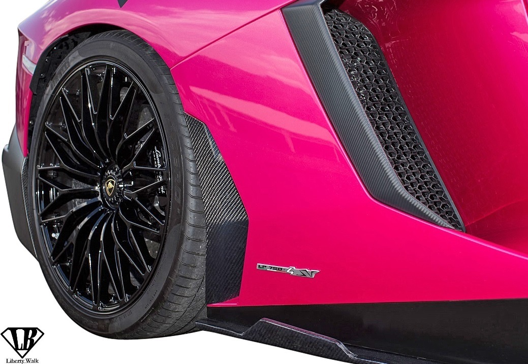 【M’s】ランボルギーニ アヴェンタドールSV (2016y-) LB★PERFORMANCE ボディキット 3P/FRP+Gloss-CFRP Liberty Walk リバティーウォーク_画像5