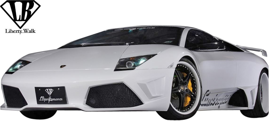 【M’s】LAMBORGHINI Murcielago (2001y-2010y) LB performance リア ウイング (V1) FRP Liberty Walk リバティーウォーク エアロ パーツ_画像3