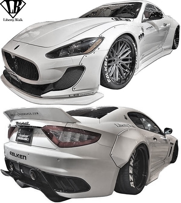 【M’s】マセラティ グランツーリズモ MC ストラダーレ (2011y-) Liberty Walk LB カーボン リヤウイング Ver.2 / CFRP リバティーウォーク_画像5