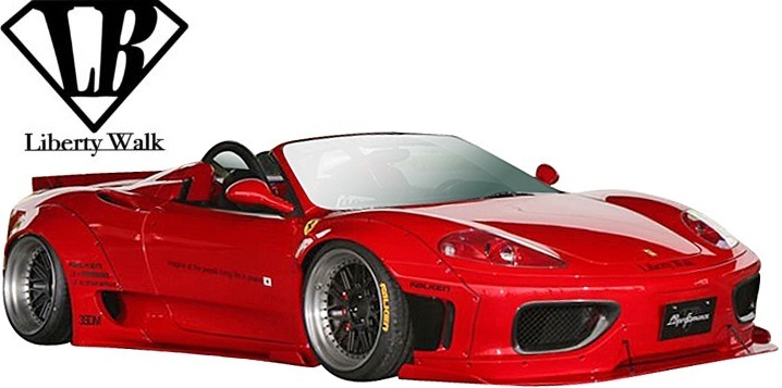 【M’s】Ferrari 360modena/Spider(99y-05y)LB-WORKS リアウイング Ver.2／／FRP フェラーリ360 ウイング Liberty Walk リバティーウォーク_画像8