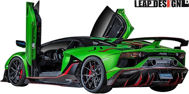 【M's】ランボルギーニ アヴェンタドール LP770-4 SVJ (2018.8-) LEAP DESIGN フロントスポイラー ／ CARBON リープデザイン エアロ パーツ_画像5