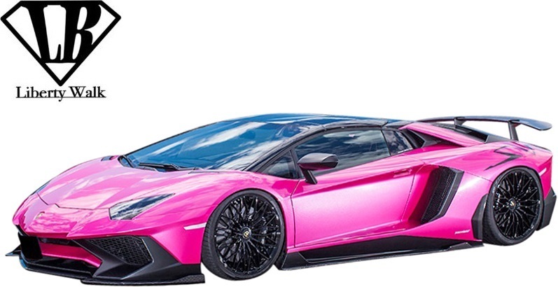 【M’s】ランボルギーニ アヴェンタドールSV (2016y-) LB★PERFORMANCE ボディキット 3P/FRP+Gloss-CFRP Liberty Walk リバティーウォーク_画像2