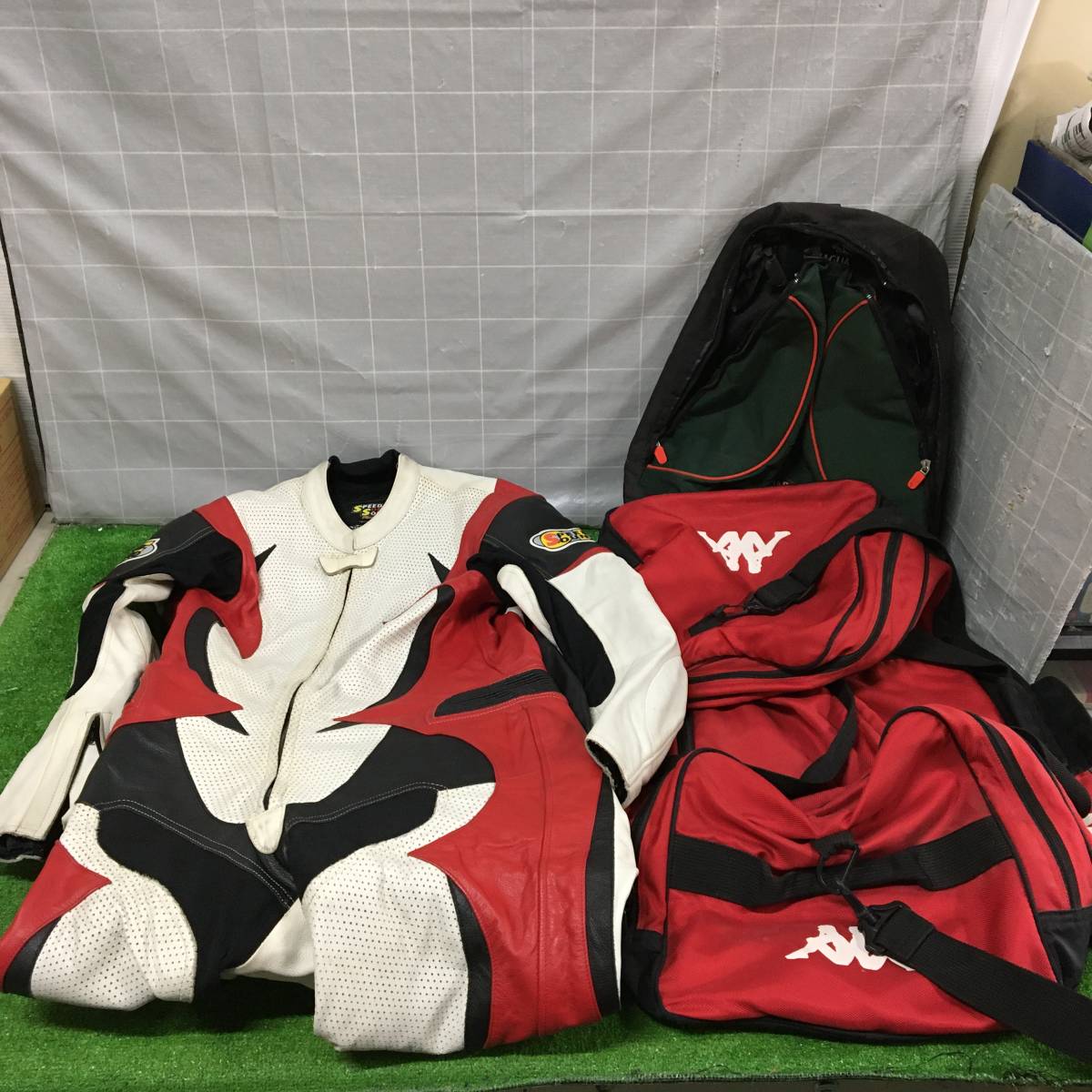 レーシング レザースーツ 革ツナギ MFJ公認 スピードオブサウンド