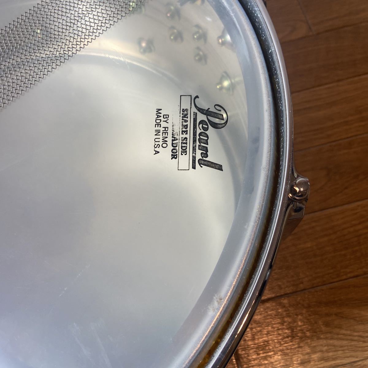 YAMAHA SD-965M スネアドラム Pearl ハードケース アンティーク ヴィンテージ ヤマハ ドラム スネア