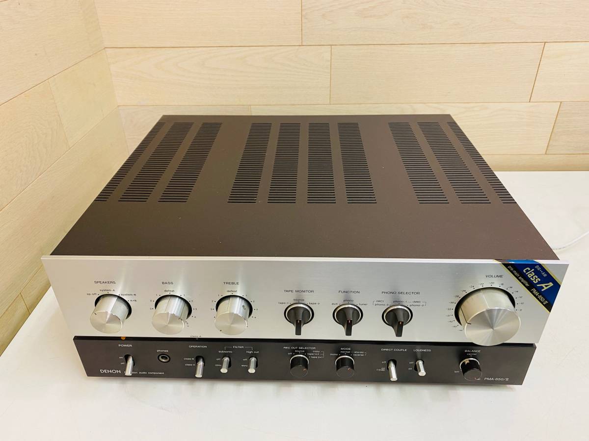 DENON デノン PMA-850 ジャンク品 DENON デノン PMA-850 ジャンク品 Yahoo!オークション -「850
