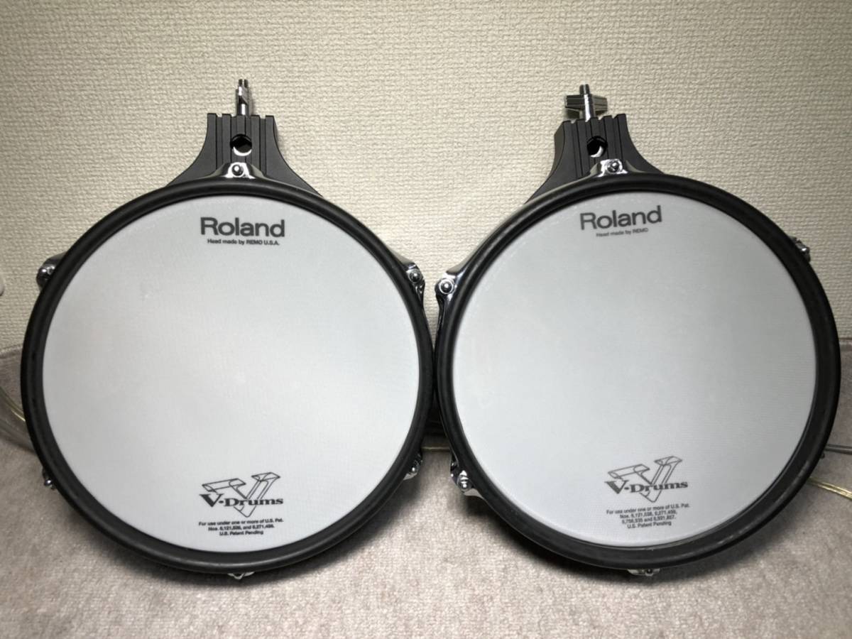 Roland PD-105 BK(ブラック) 2個 電子ドラム-