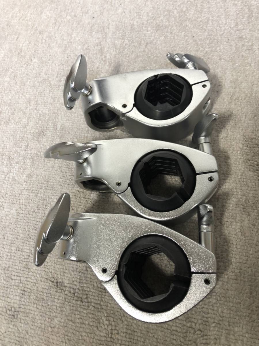 レア商品】ダブルベースクランプ YAMAHA hxdbii ドラム ラック お洒落