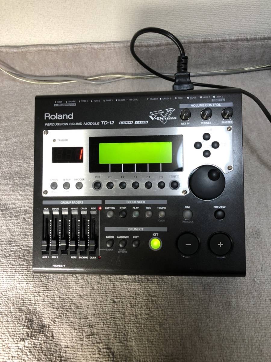 Roland TD-12 電子ドラム 音源モジュール 難あり | www.yourpoll.co.uk