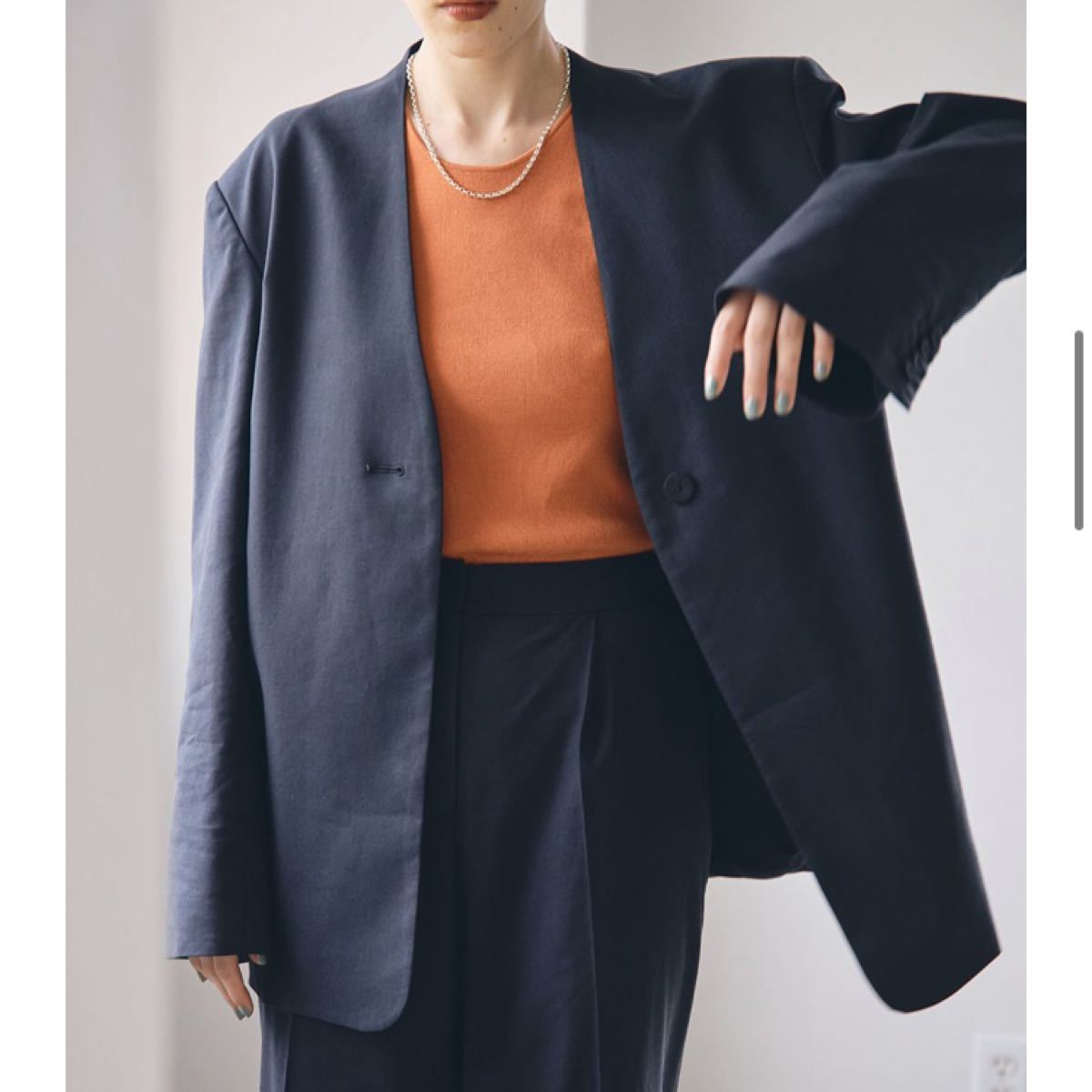 Dobby Linen Jacket ブラック 38 | yachaqs.com