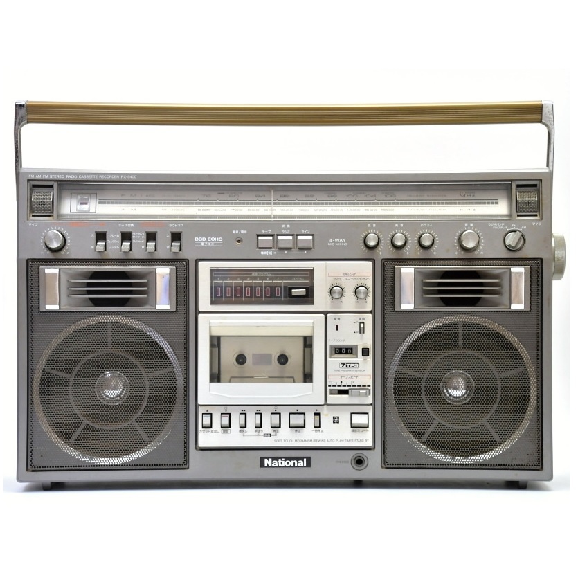 National RX-5400 ジャンク Yahoo!オークション - 809 National ラジカセ RX‐5400 ジャンク