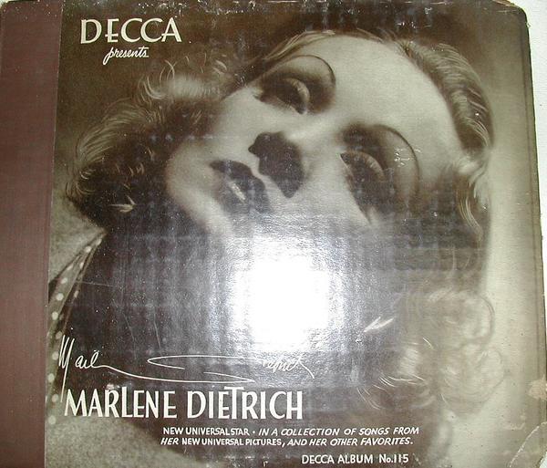☆!!SP!! １９４０年頃、超貴重なMarlene Dietrich３枚セット