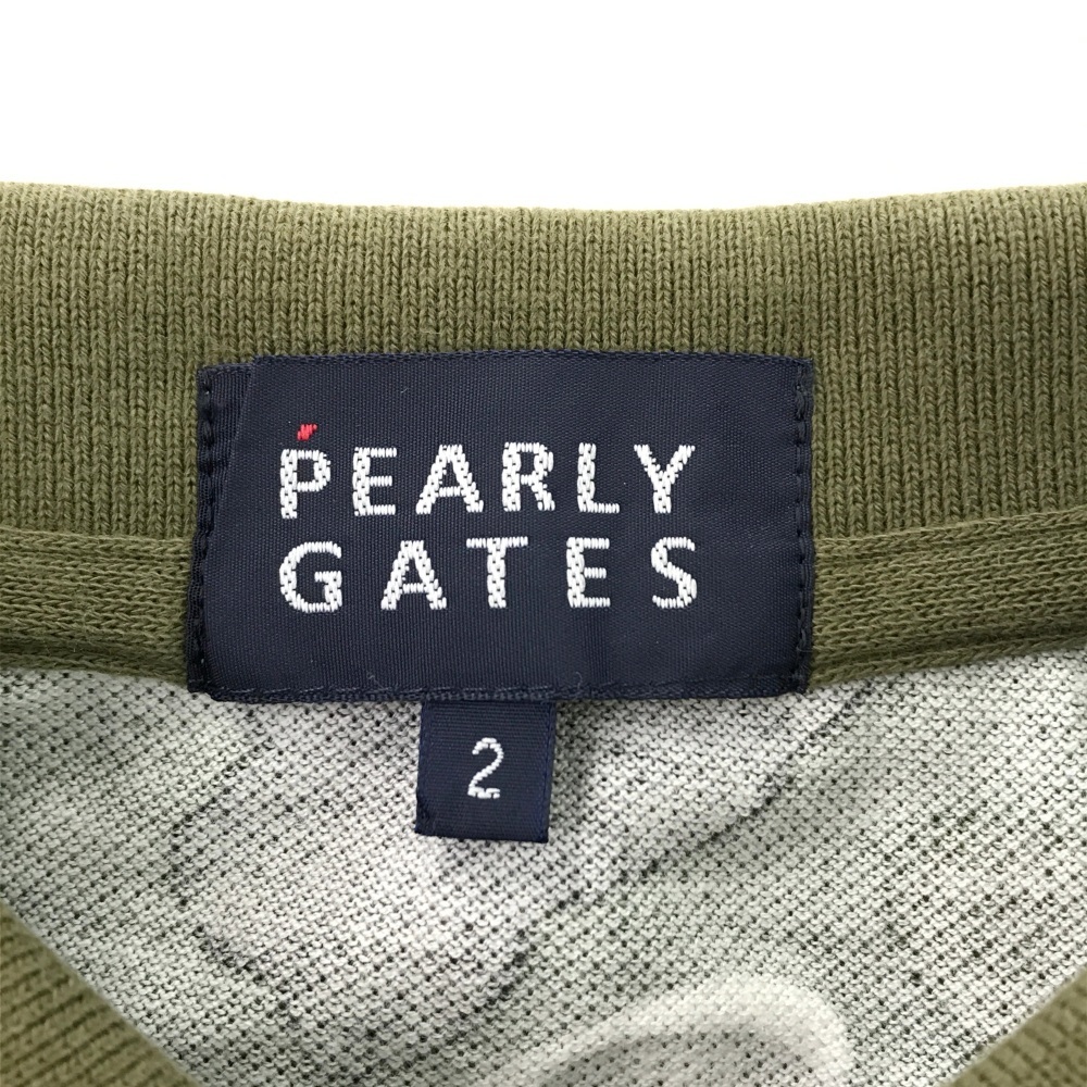 安いお得 ヤフオク! - PEARLY GATES パーリーゲイツ 半袖ポロシャツ ワ... 大得価国産