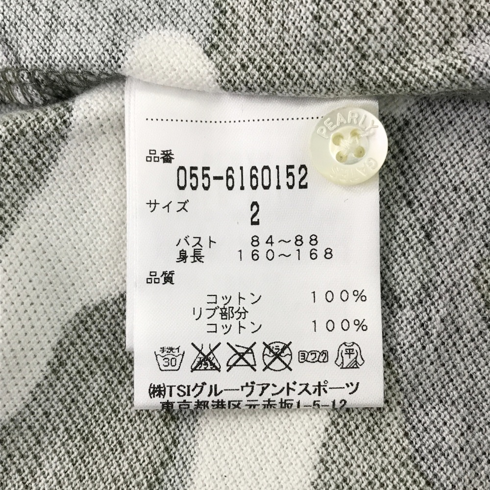 安いお得 ヤフオク! - PEARLY GATES パーリーゲイツ 半袖ポロシャツ ワ... 大得価国産