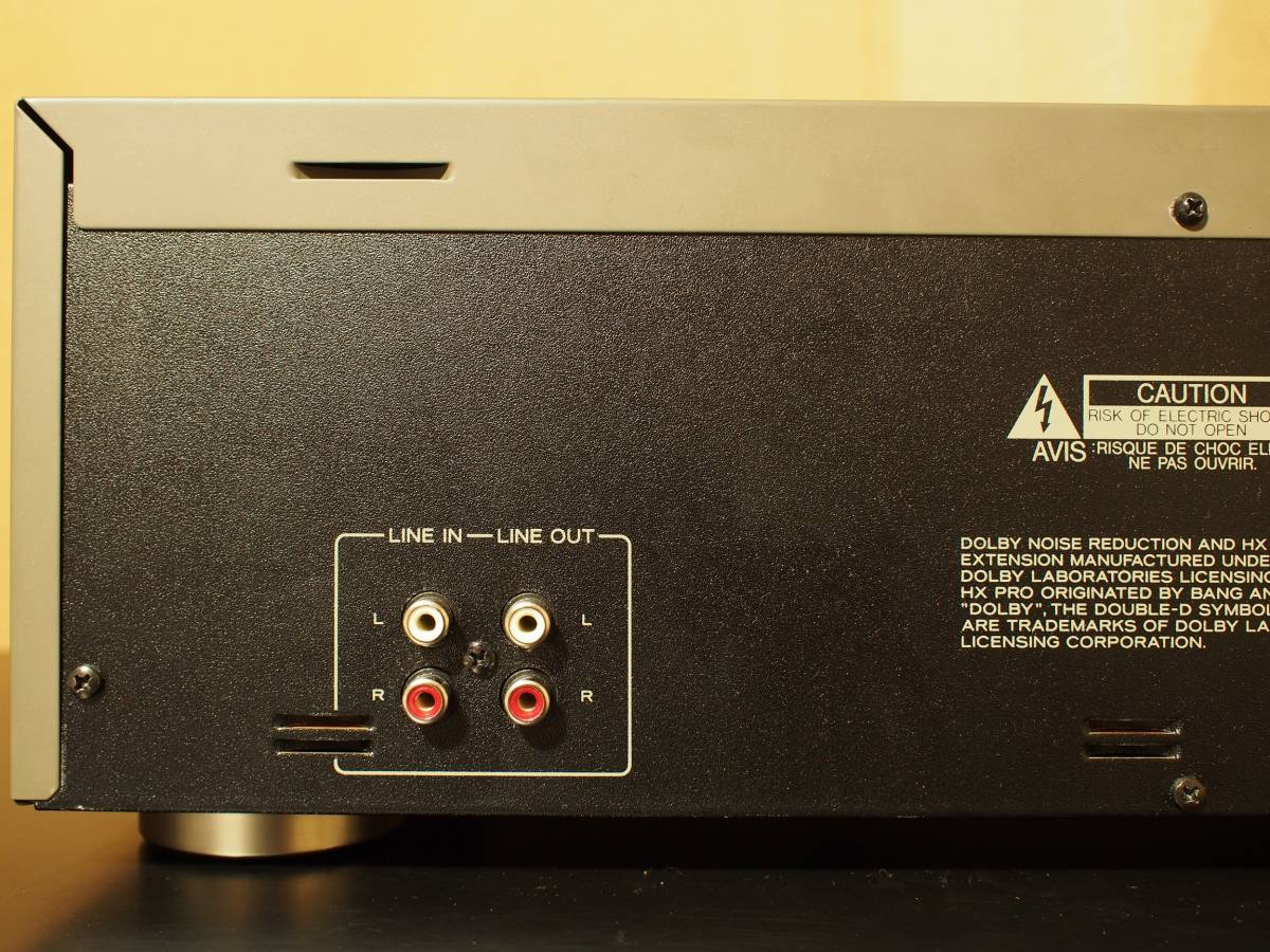 ♪TEAC V-1050 動作品 リモコン付属 ティアック最後の3ヘッドカセット