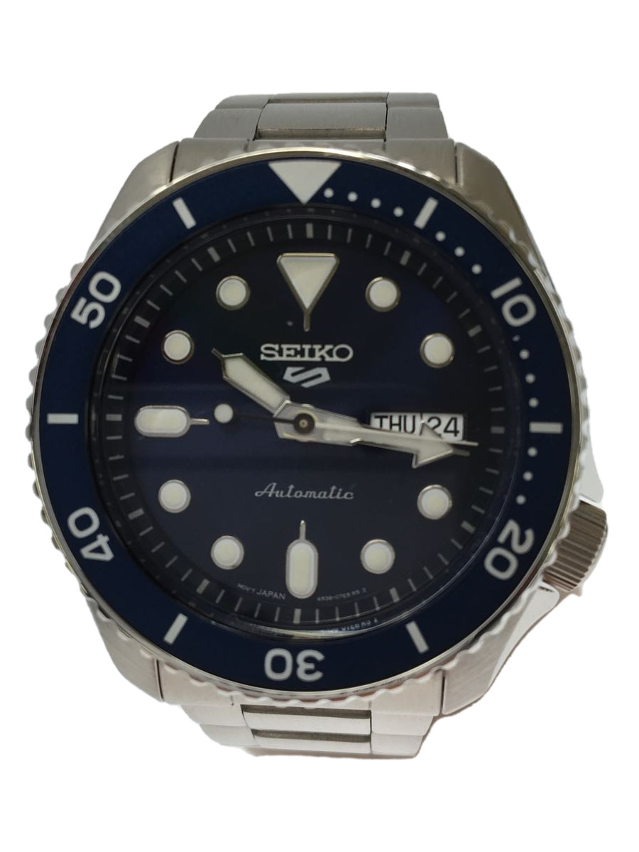 SEIKO 最大67％オフ セイコー Street Seiko 5 Sports 4R36-07G0 自動巻腕時計 6周年記念イベントが 裏スケルトン