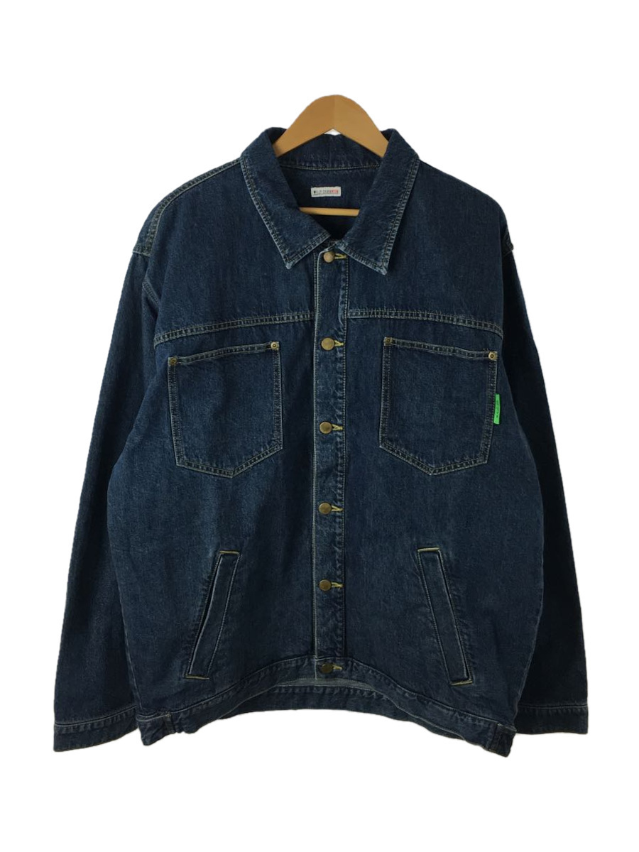 WILLY CHAVARRIA◇WISM別注/18AW/BOX WORK JACKET/Gジャン/L/デニム