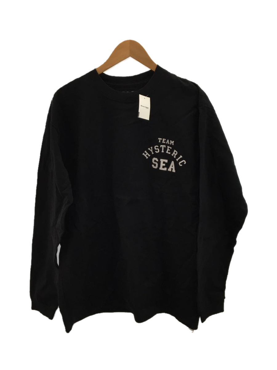 HYSTERIC GLAMOUR×WDS L/S T-SHIRT 黒 | myglobaltax.com