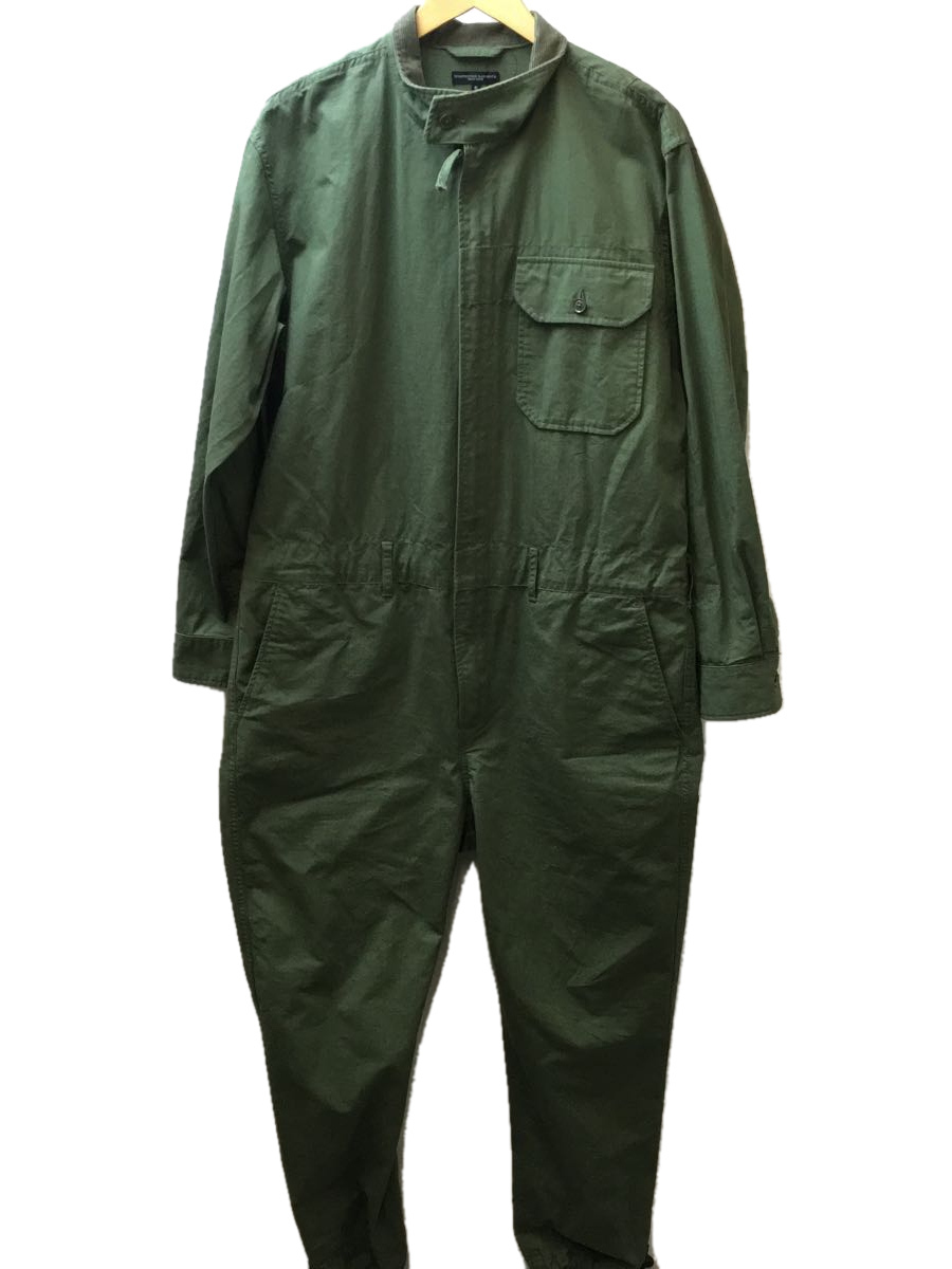 新素材新作 Boiler Garments◆20AW Engineered Suit オールインワン/S/コットン/GRN/無地 Ripstop オーバーオール