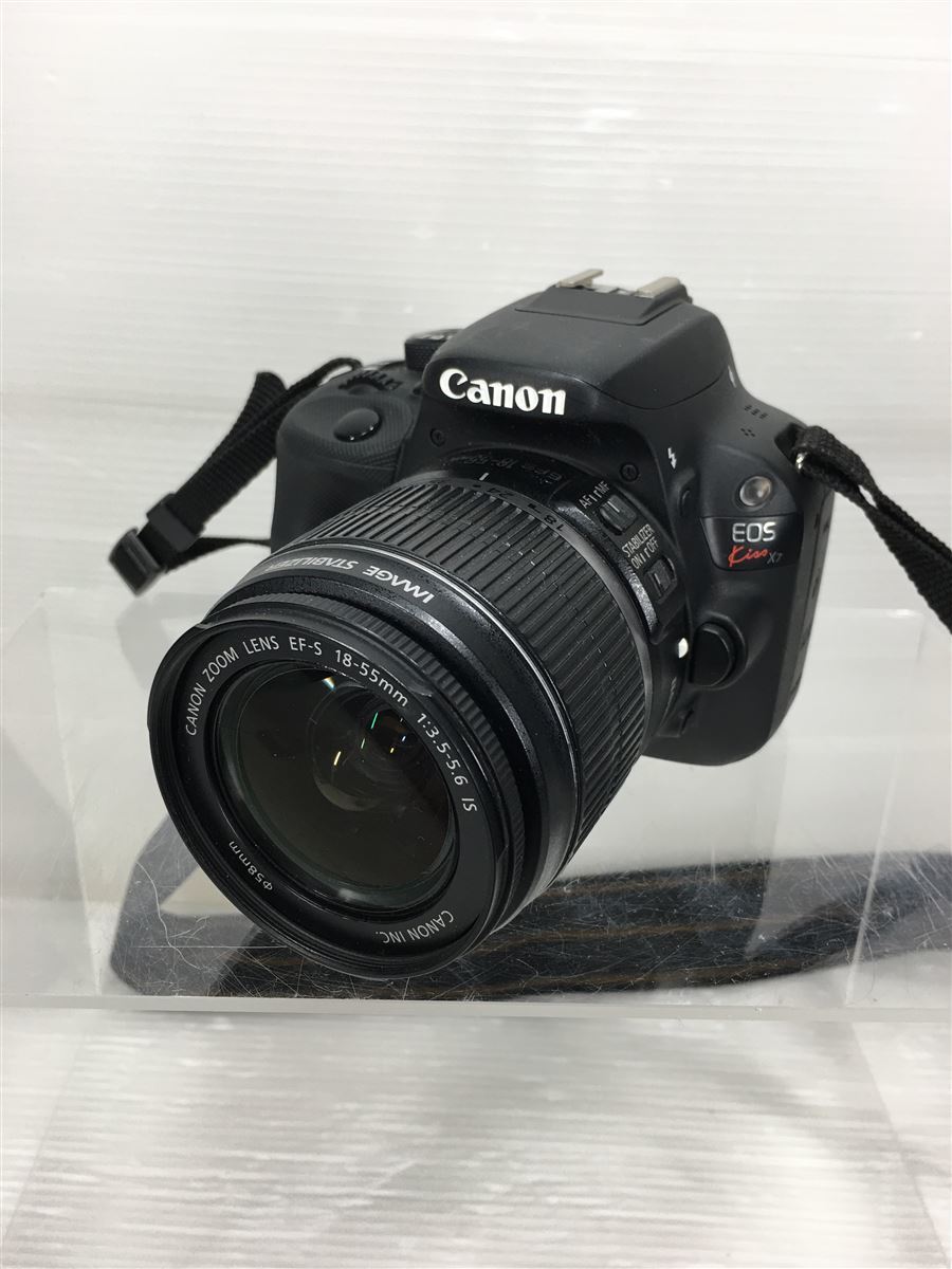 CANON◆デジタル一眼カメラ EOS Kiss X7 EF-S18-55 IS STM レンズキット