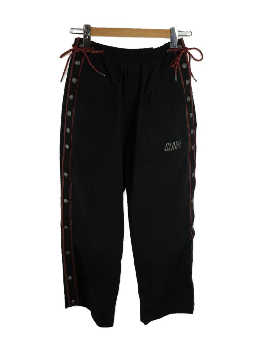 【在庫あり】 open glamb◆Side warm pants/ボトム/S/ポリエステル/黒/ブラック up Sサイズ