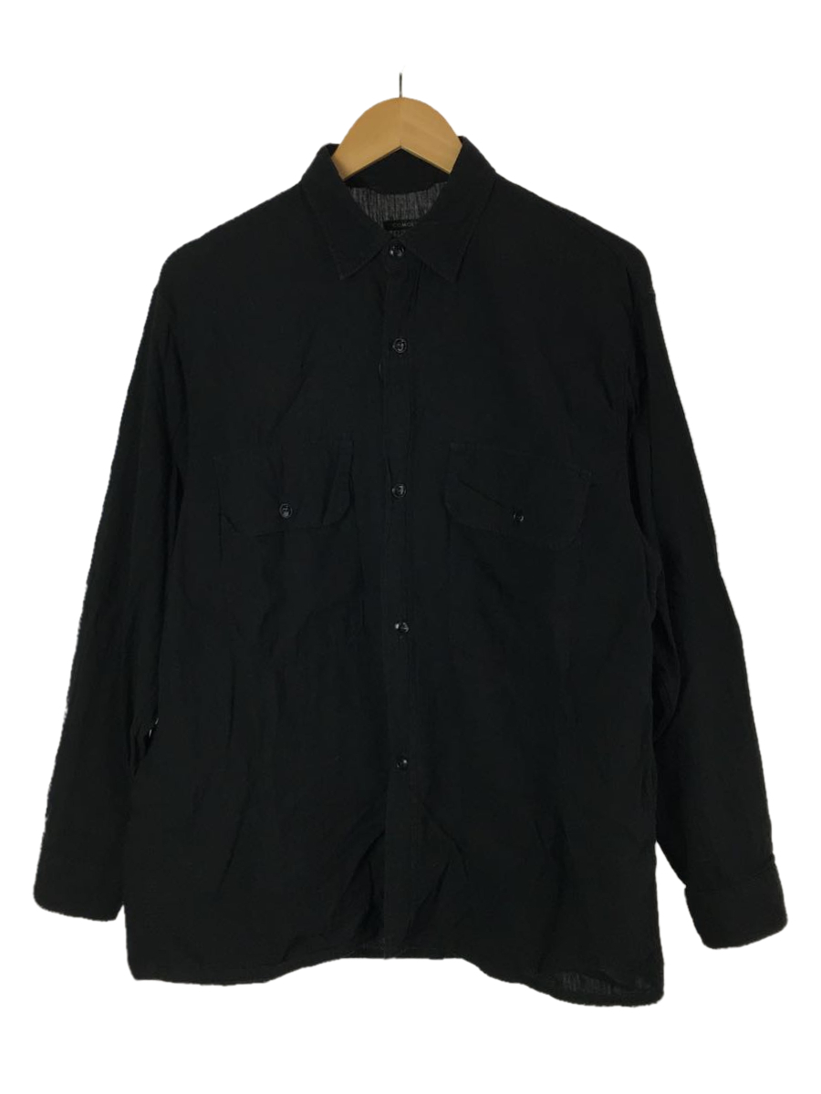 COMOLI 信頼 21SS ベタシャンCPOシャツ 長袖シャツ 福袋 ブラック 2 T01-02011 コットン