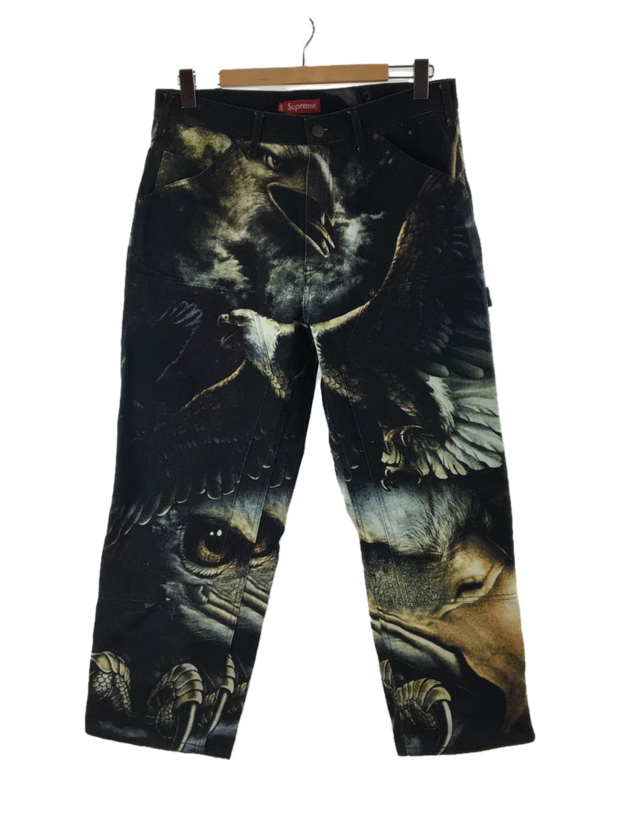 80%OFF!】 Supreme Eagle Double Knee Pant 32 black ecousarecycling.com