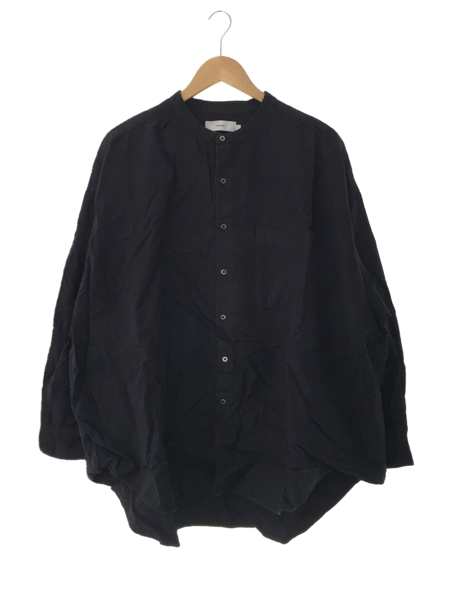 人気ブランド新作豊富 Graphpaper◆21SS/Oxford Oversized Band Collar Shirt/GM211-50137B Lサイズ