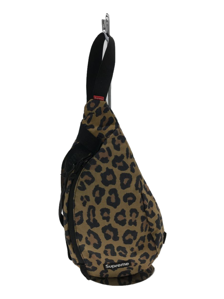 リアル Supreme◆20AW/leopard bag/ショルダーバッグ/レオパード sling ショルダーバッグ