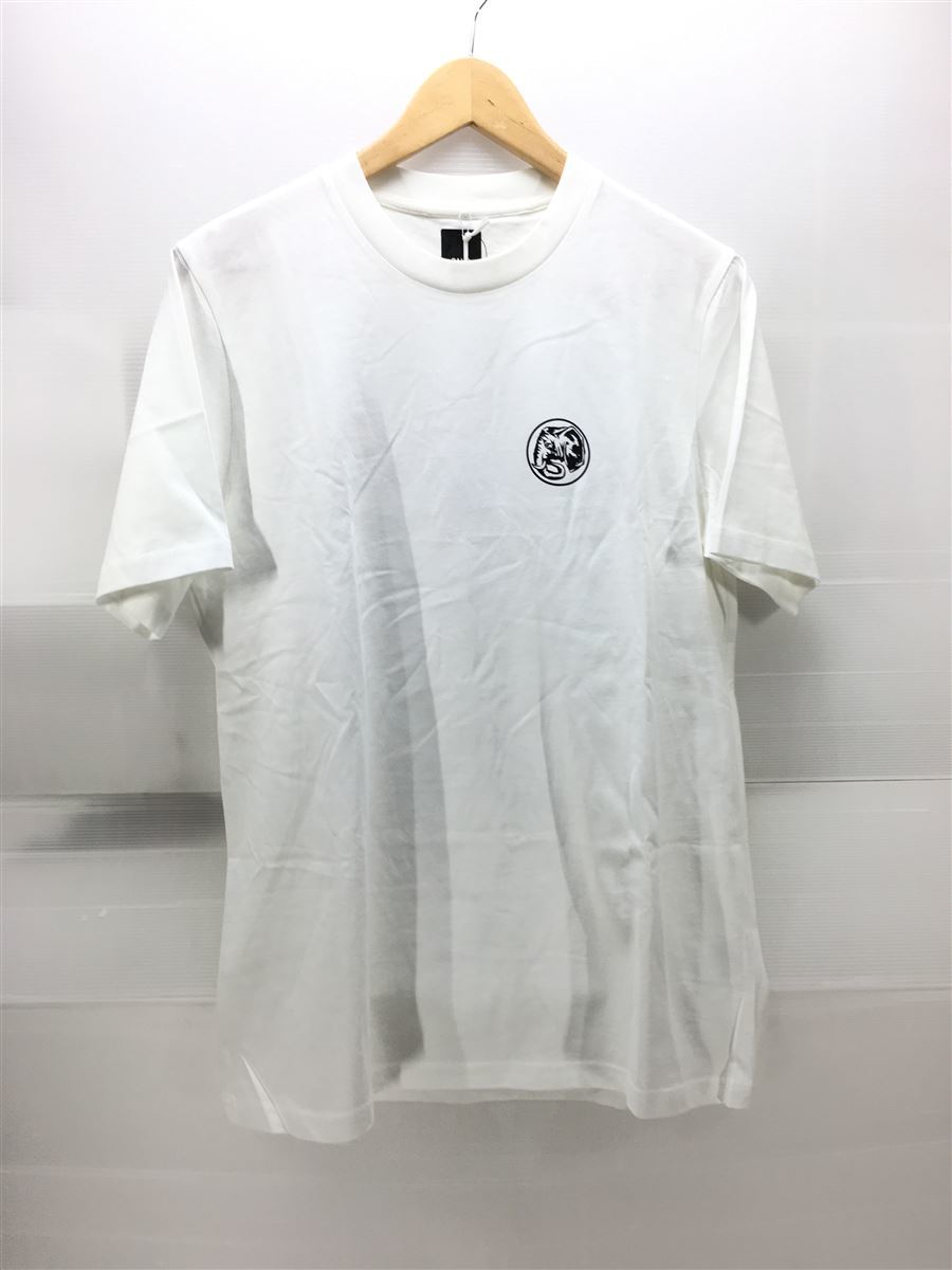 【正規品質保証】 OAMC(OVER Tshirt/Tシャツ/M/コットン/WHT CLOTH)◆Poach MASTER ALL 文字、ロゴ
