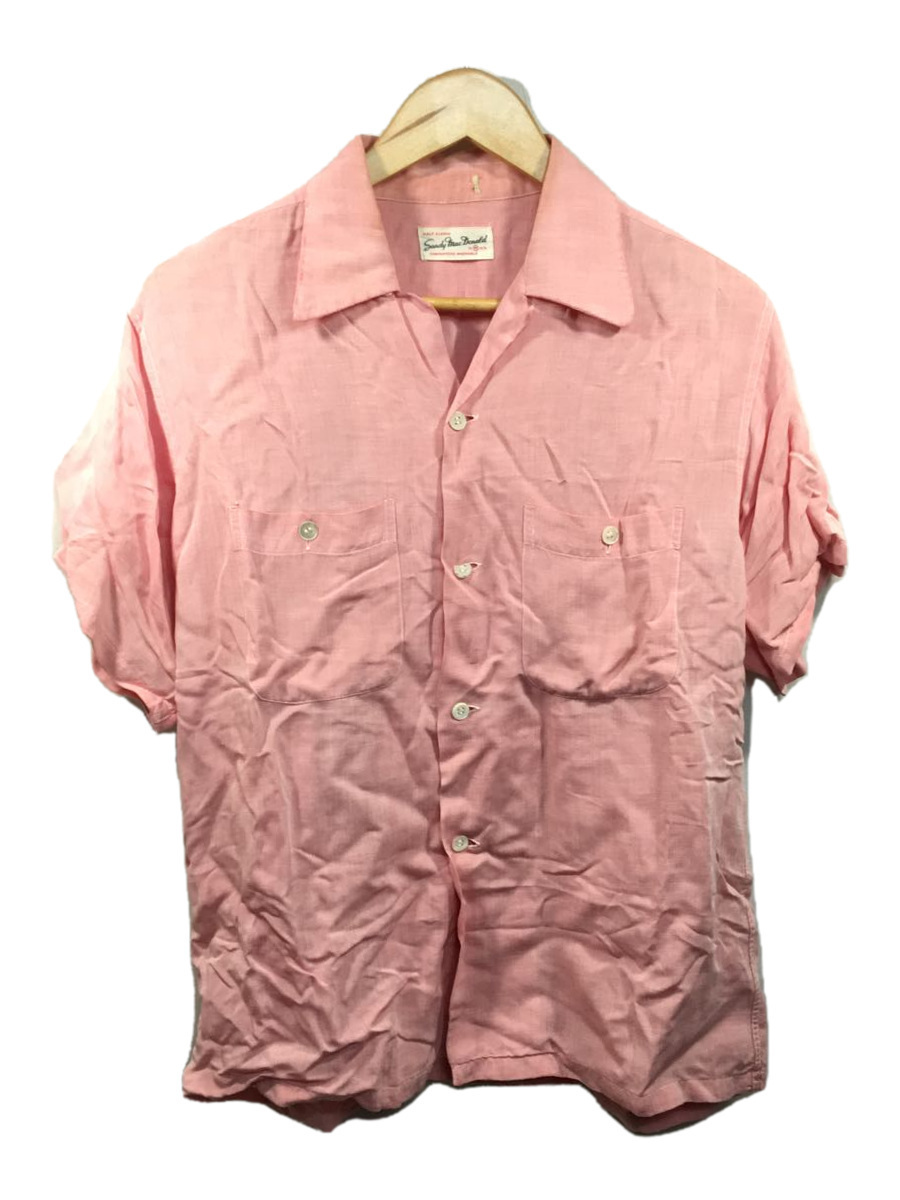 正式的 60S/半袖シャツ/M/レーヨン/ピンク Mサイズ