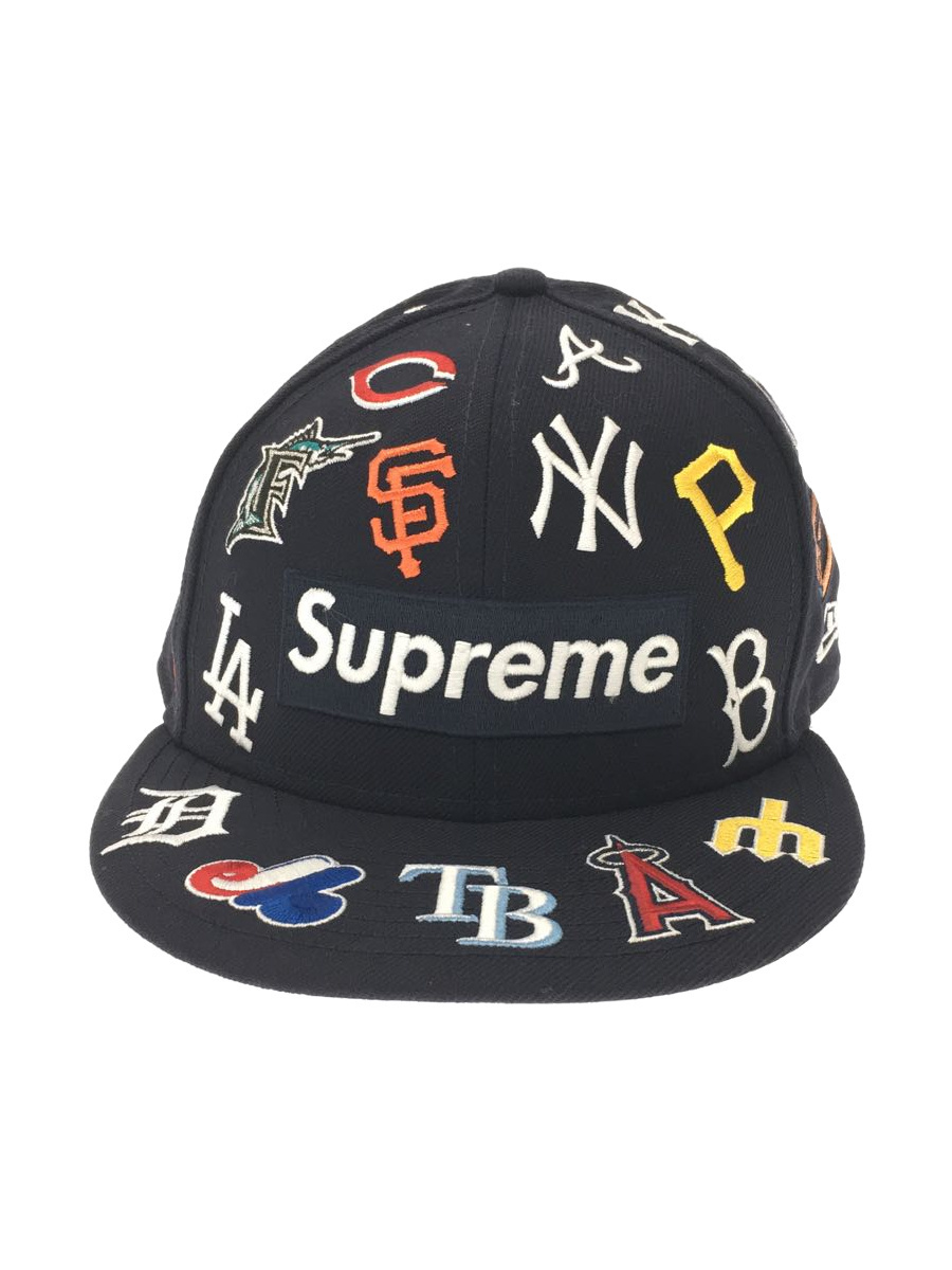 【お1人様1点限り】 New Supreme◆20SS/MLB Era 3/8/ウール/BLK/黒/帽子/ボックスロゴ Cap/キャップ/7 野球帽