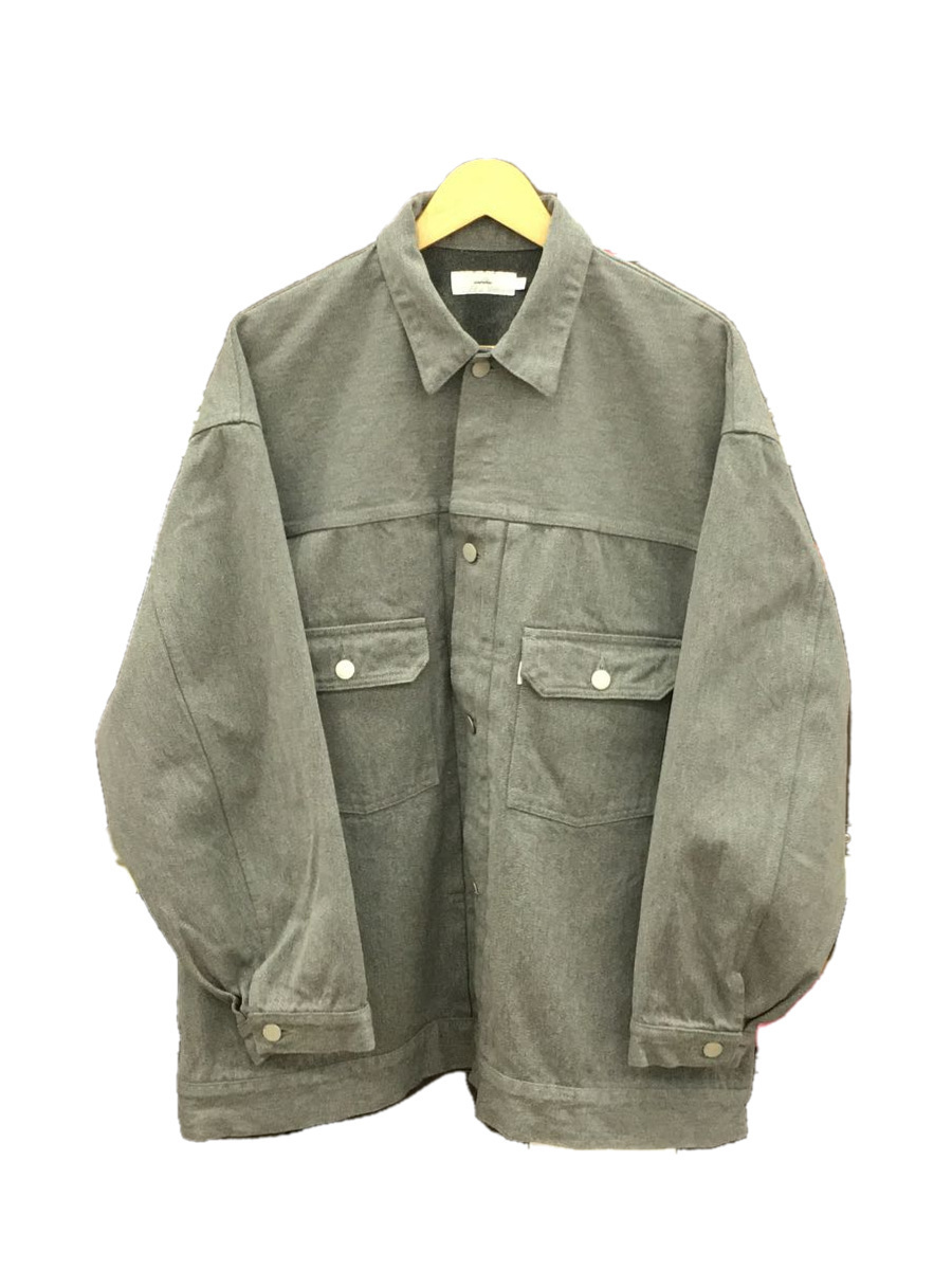 Graphpaper◇21AW/COLORFAST DENIM JACKET/2/コットン/GRY/GM213