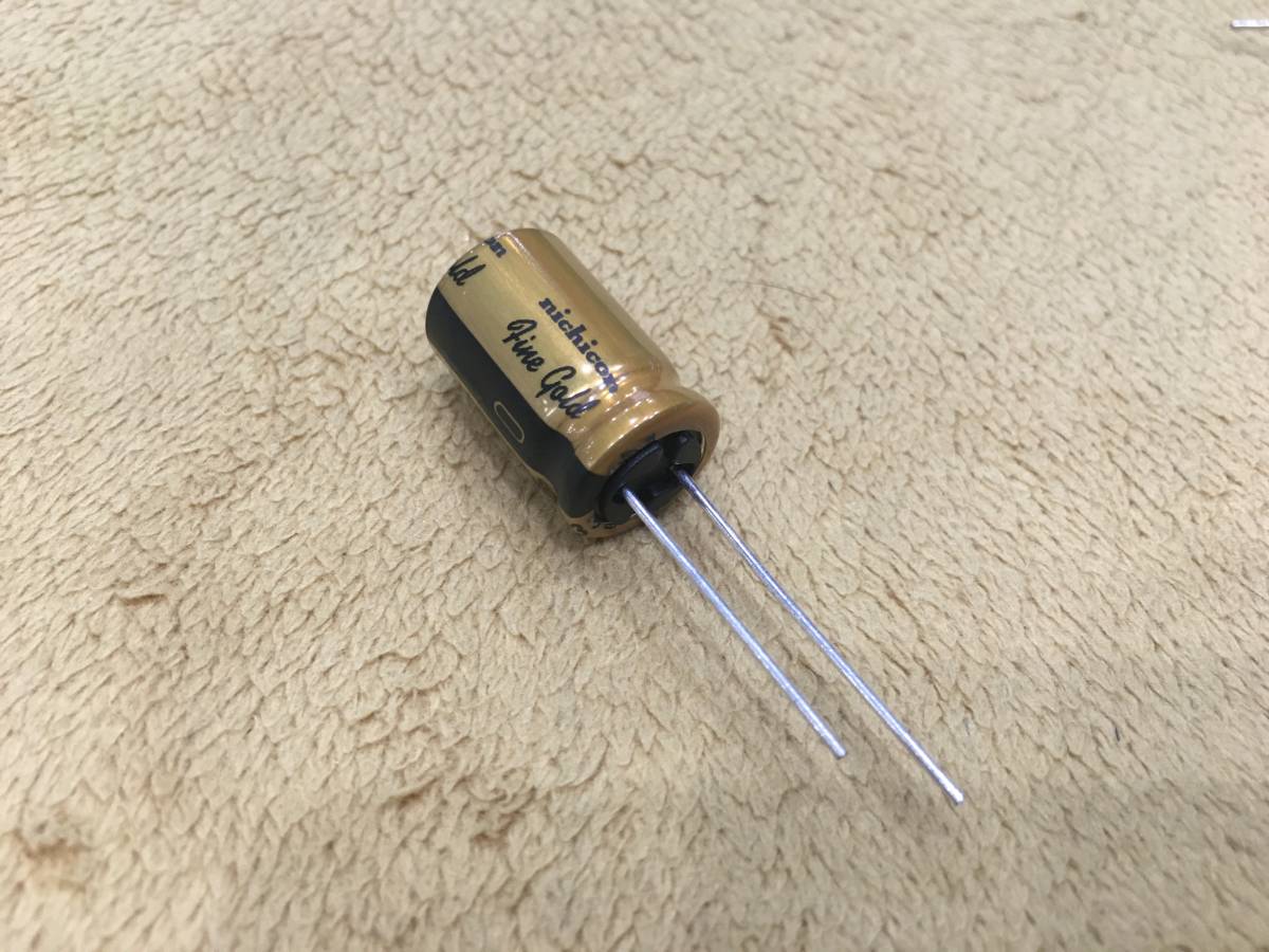 [1] Nichicon FG 330μF 50V 85*C nichicon FG Fine Gold fine Gold audio for electrolytic capacitor 1 piece new goods unused 