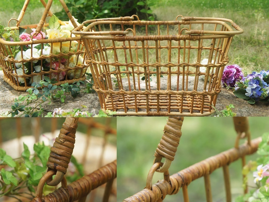 L rattan market basket basket . basket lovely storage stylish Northern Europe picnic basket stylish 